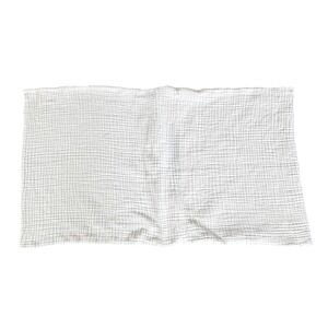 Quince Organic Airy Cotton Gauze King Pillow Sham White Textured 4-Layer Gauze